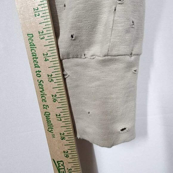 ElectricYoga Lace Up Corset Joggers with Distressed Holes Grunge Loungewear sz M - Picture 7 of 7